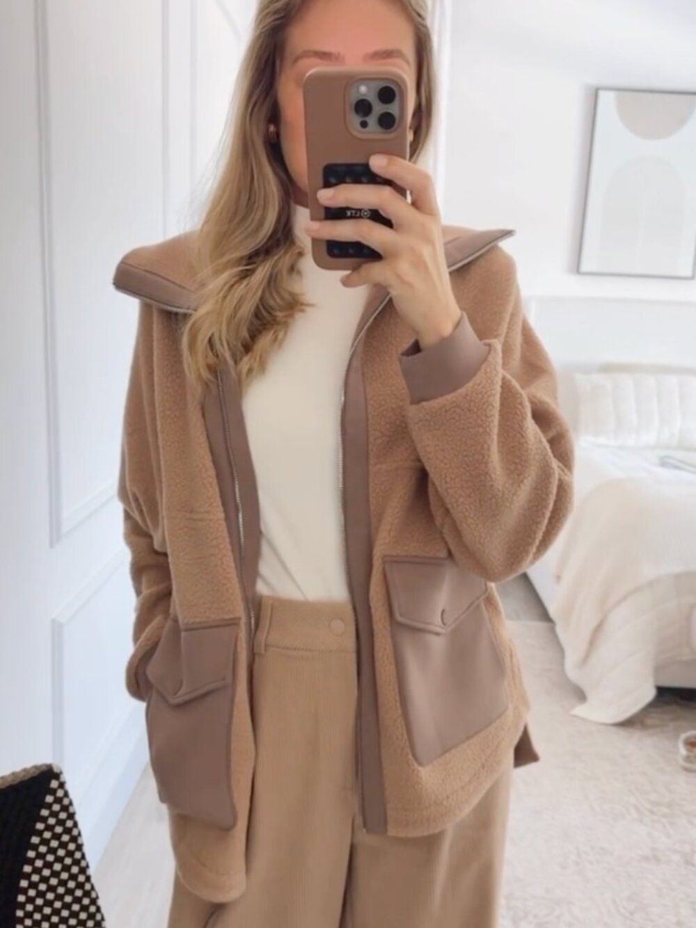 Varley Eleanor Patch Pocket Fleece
